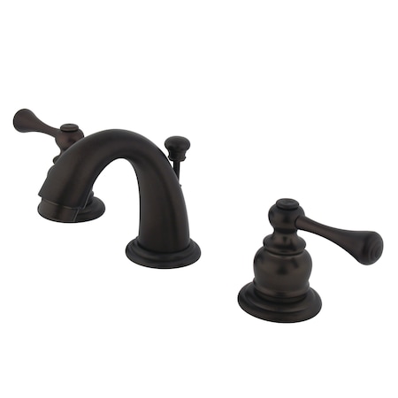 Kingston Brass Vintage Widespread Bathroom Faucet, Oil Rubbed Bronze GKB915BL
